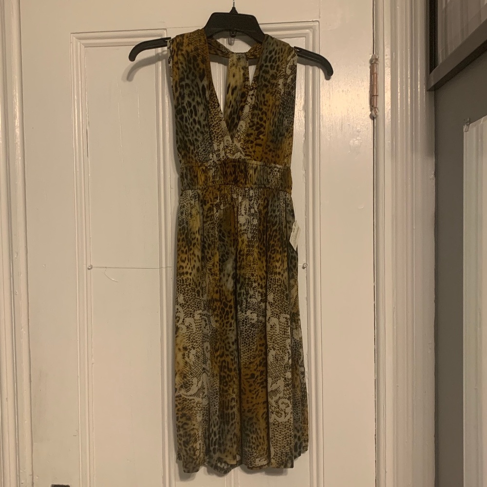 pepper, Leopard Dress - Brown/M